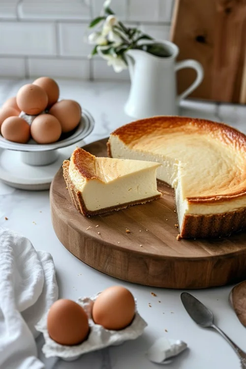 elaboracion tarta de queso con requesón