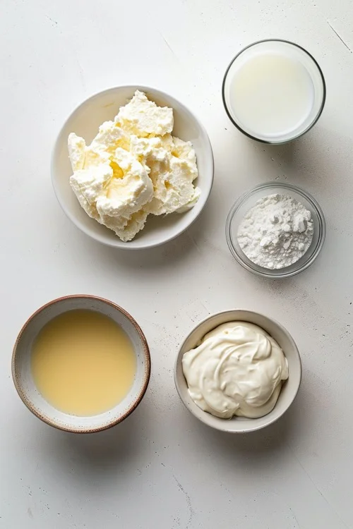 ingredientes helado de tarta de queso