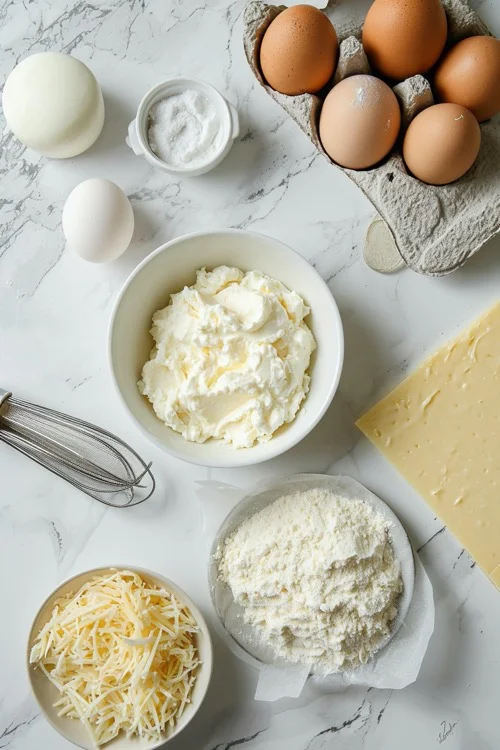 ingredientes tarta de queso con hojaldre