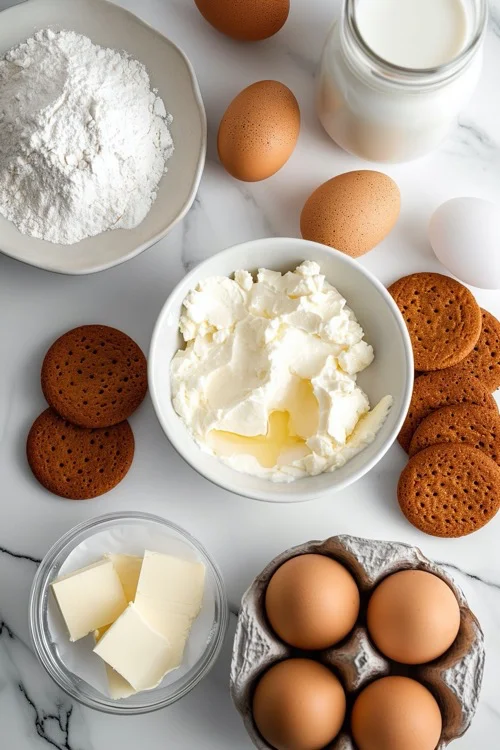 ingredientes tarta de queso con yogur griego