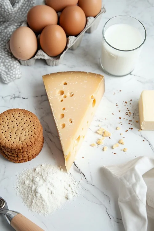 ingredientes tarta de queso manchego