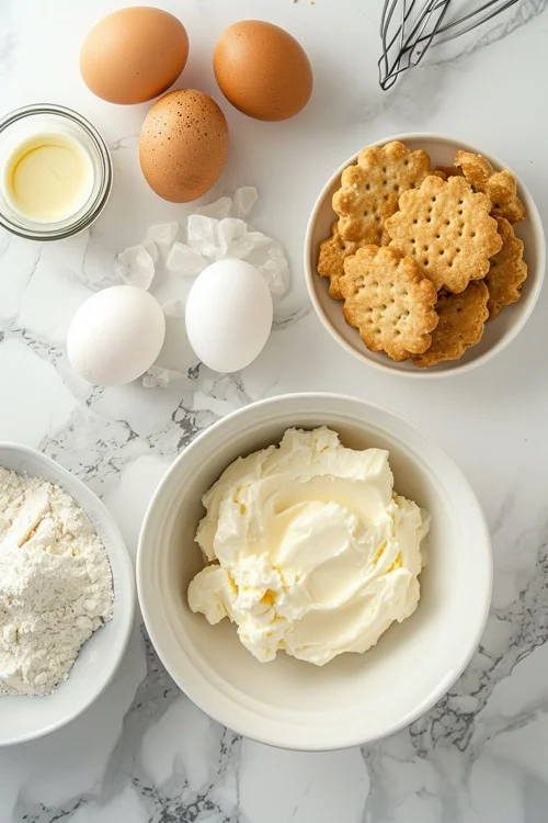 ingredientes tarta de queso mascarpone, leche condensada y galletas