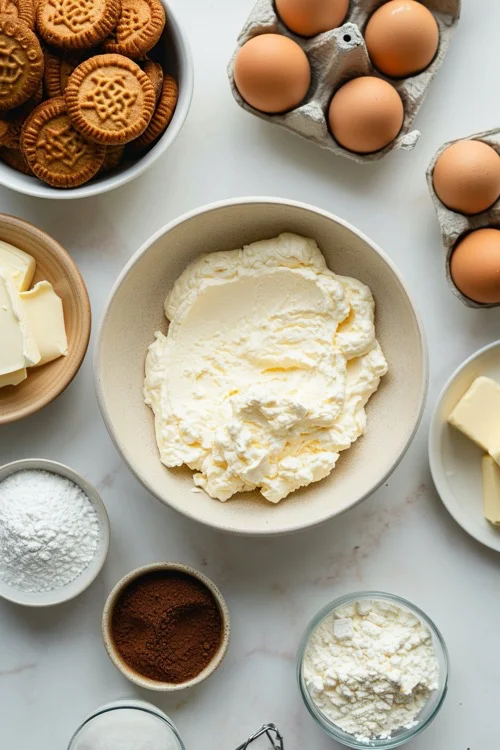 ingredientes tarta de queso mascarpone y filadelfia