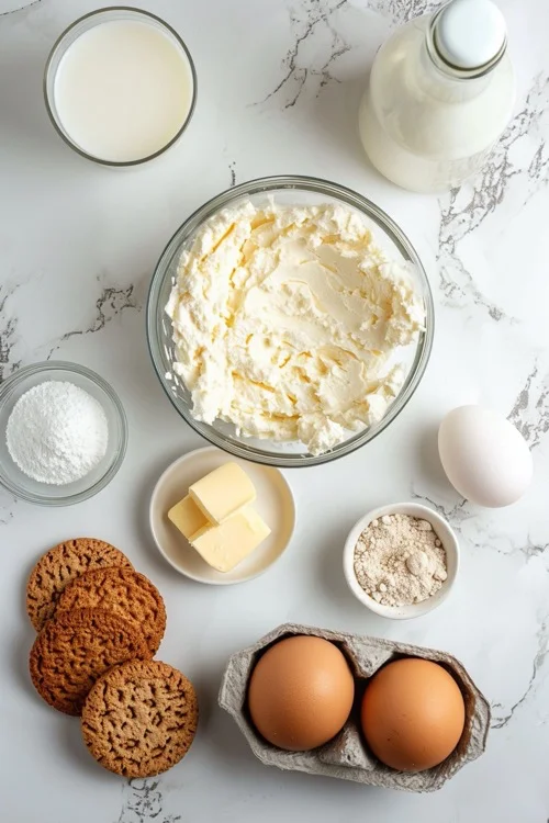 ingredientes tarta de queso receta con leche